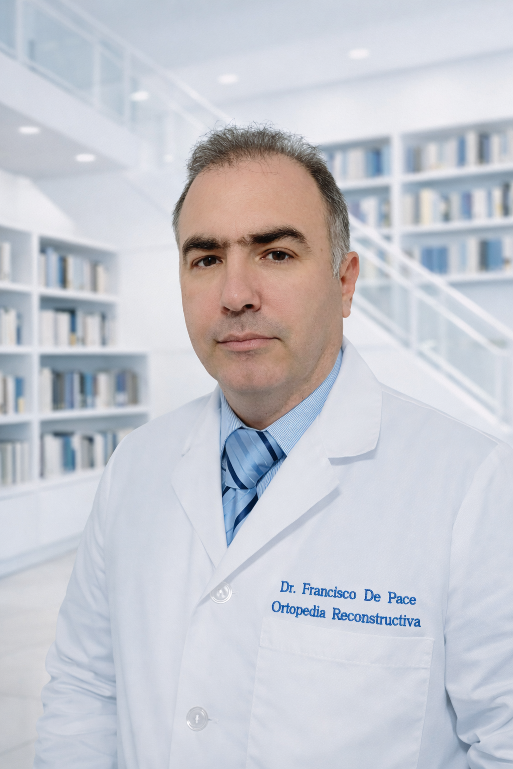 Fotografía del Dr. Francisco De Pace.